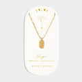 Katie Loxton Zodiac Necklace Virgo Gold Coated