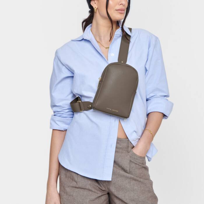 Katie Loxton Kaite Sling Bag Mocha