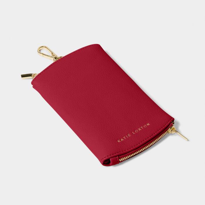 Katie Loxton Clip On Sunglasses Case Garnet Red