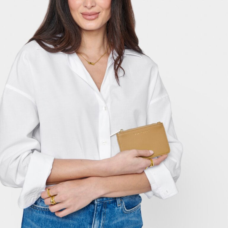Katie Loxton Hana Coin And Cardholder Camel