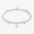 Joma Jewellery Alphabet A Little B Silver Plated Bracelet