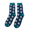 Mr Sparrow Footballs Navy Socks
