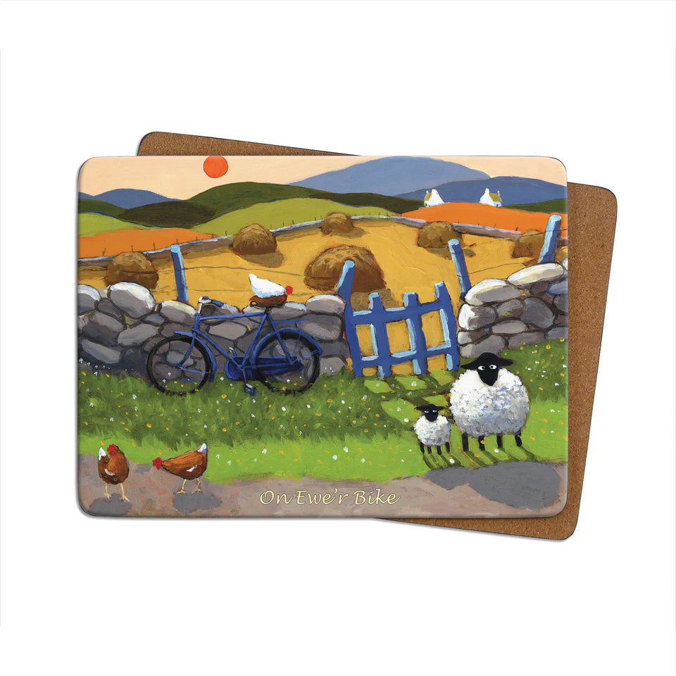 Thomas Joseph On Ewer Bike Single Table Mat