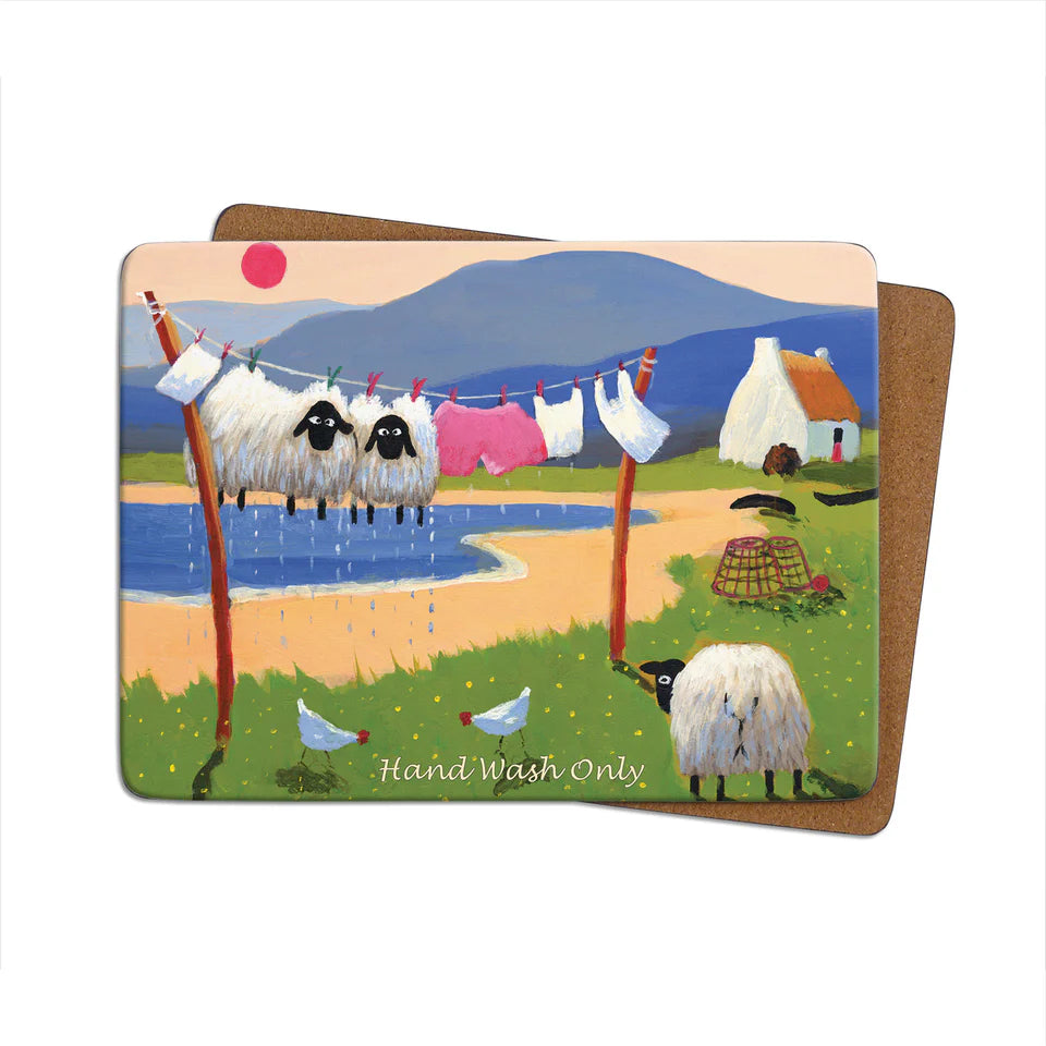 Thomas Joseph Hand Wash Only Single Table Mat