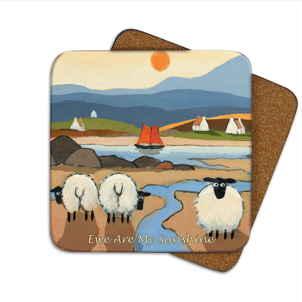 Thomas Joseph Ewe Are My Sunshine Coaster