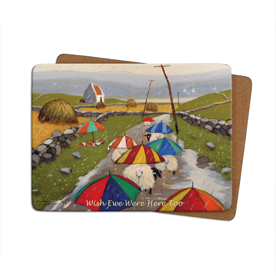 Thomas Joseph Wish Ewe Were Here Too Single Table Mat