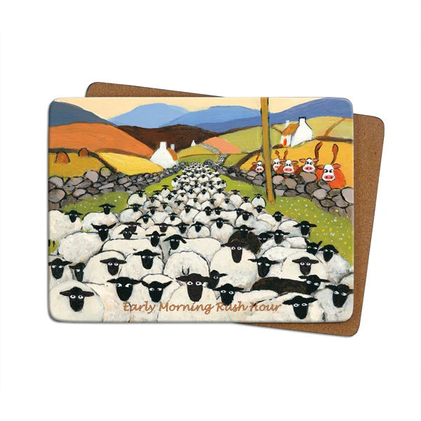 Thomas Joseph Early Morning Rush Hour Single Table Mat