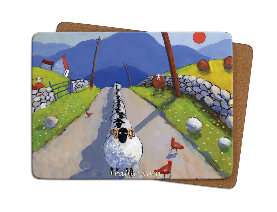 Thomas Joseph Traffic Ram Single Table Mat