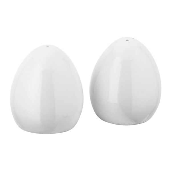Judge Essentials Salt & Pepper Pair White