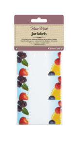KitchenCraft Home Made Self Adhesive Jam Jar Labels Fruit Pack of 30