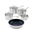 Stellar Profile 5 Piece Draining Saucepan Set