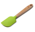Zeal Ash Wood Handled Spatula, Neon Lime 19cm