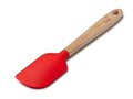 Zeal Ash Wood Handled Spatula, Red  25cm