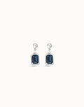UNO DE 50 Earrings Blue UNCONVENTIONAL Silver