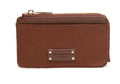 Alice Wheeler  Chocolate Kensington Suedette Coin and Card Purse