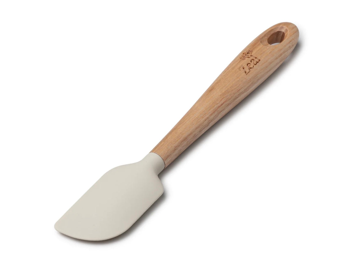 Zeal Ash Wood Handled Spatula, Cream 19cm