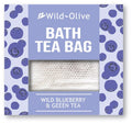 Wild Olive Bath Tea Bag Wild Blueberry & Green Tea