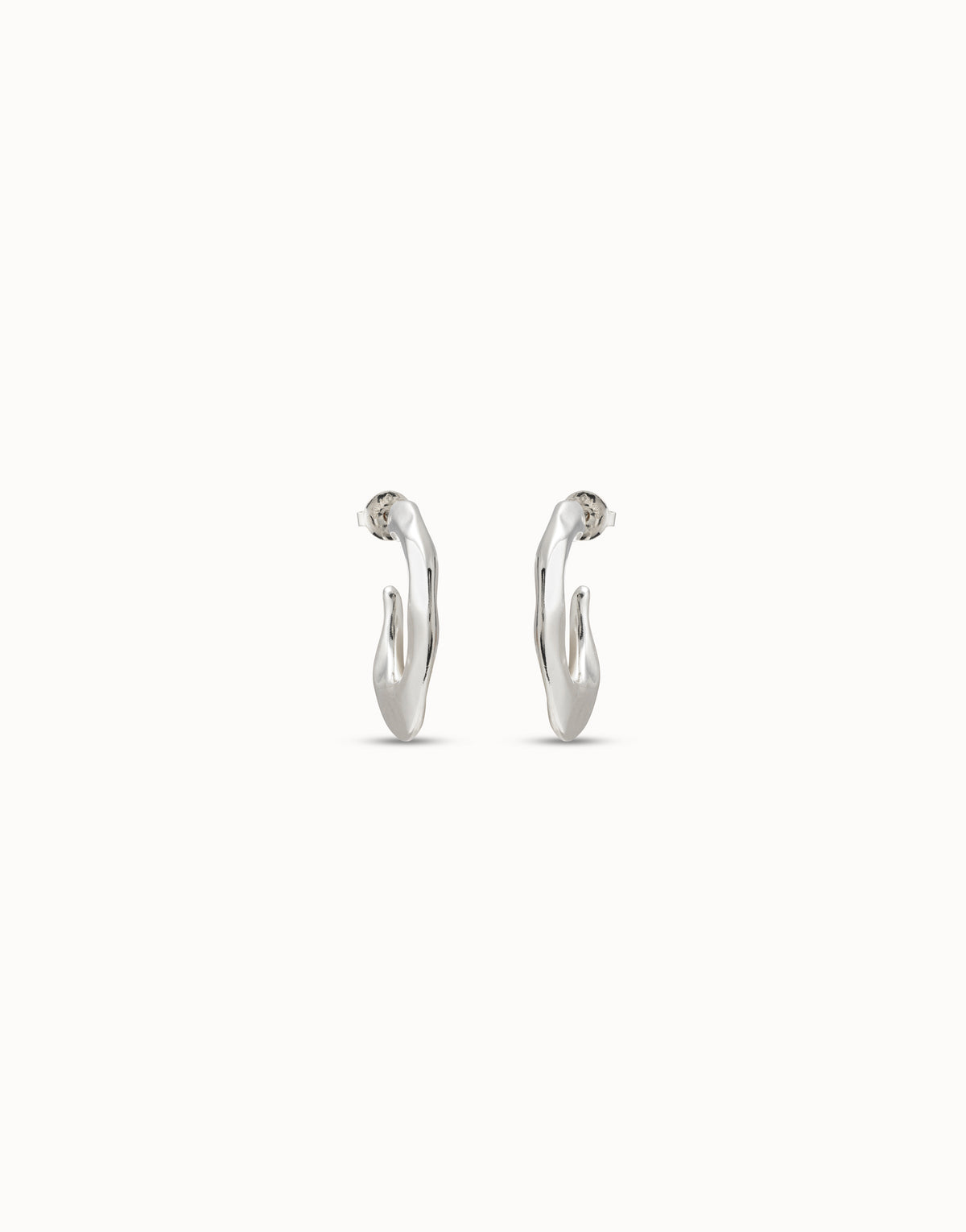 UNO DE 50 Silver Nimbo Silver Drop Earrings