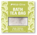 Wild Olive Bath Tea Bag Pear Freesia & Oolong Tea