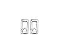 UNO DE 50 Standout Silver Drop Earrings