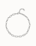 UNO DE 50 Alien Silver 17.3 -19inch Necklace
