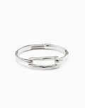 UNO DE 50 Tied Bangle Silver Large