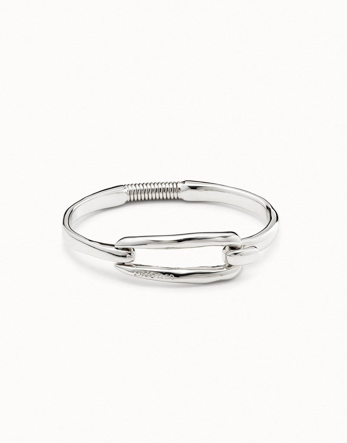 UNO DE 50 Tied Bangle Silver Large