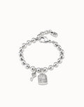 UNO DE 50 Confident Silver Key Bracelet