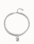 UNO DE 50 Silver Bohemian  Necklace with Padlock