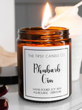 The Tipsy Candle Company Rhubarb Gin