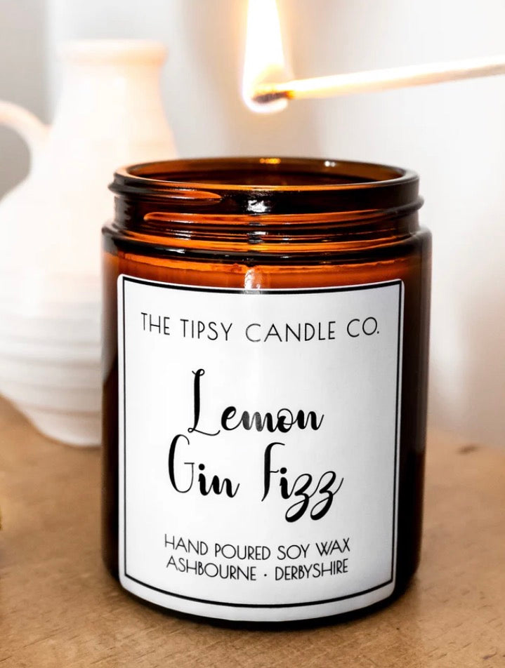 The Tipsy Candle Lemon Gin Fizz
