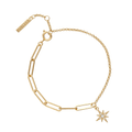 Olivia Burton Celestial North Star Mismatch Bracelet GOLD