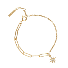 Olivia Burton Celestial North Star Mismatch Bracelet GOLD
