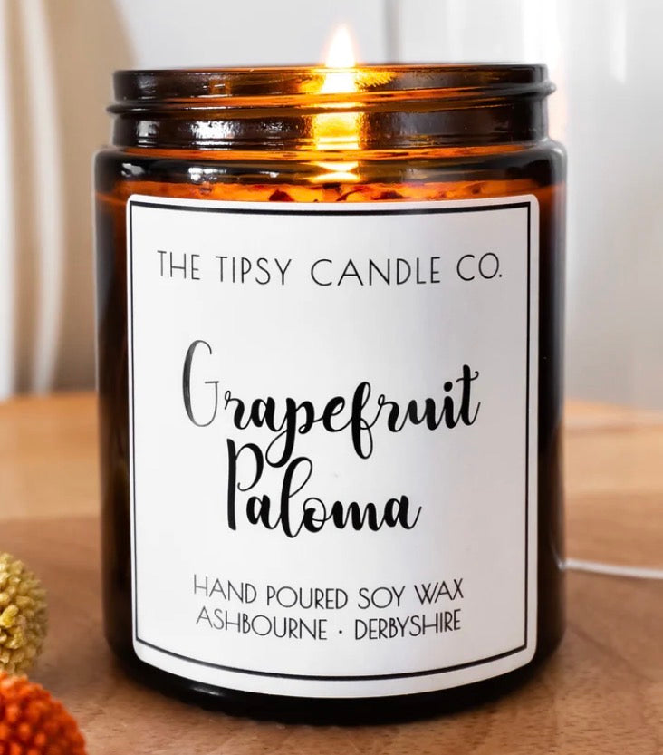The Tipsy Candle Company Grapefruit Paloma