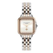 Olivia Burton Classic 28mm Grosvenor Silver& RoseGold Bracelet Watch