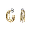 Olivia Burton Trend Edition Ever Stacked Claw Gold Plated Hoop Earrings