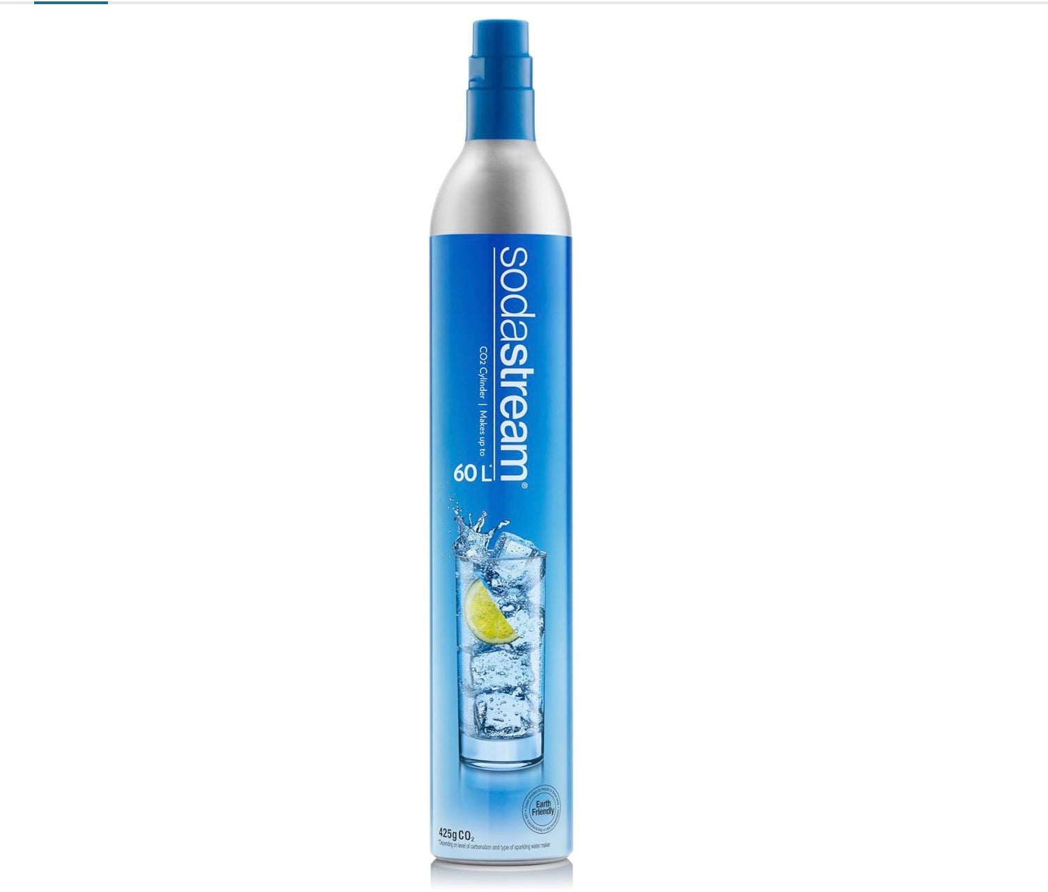 SodaStream 60 Litre Gas Cylinder Blue