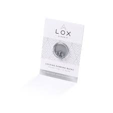 LOX Silver Secure Earrings Backs