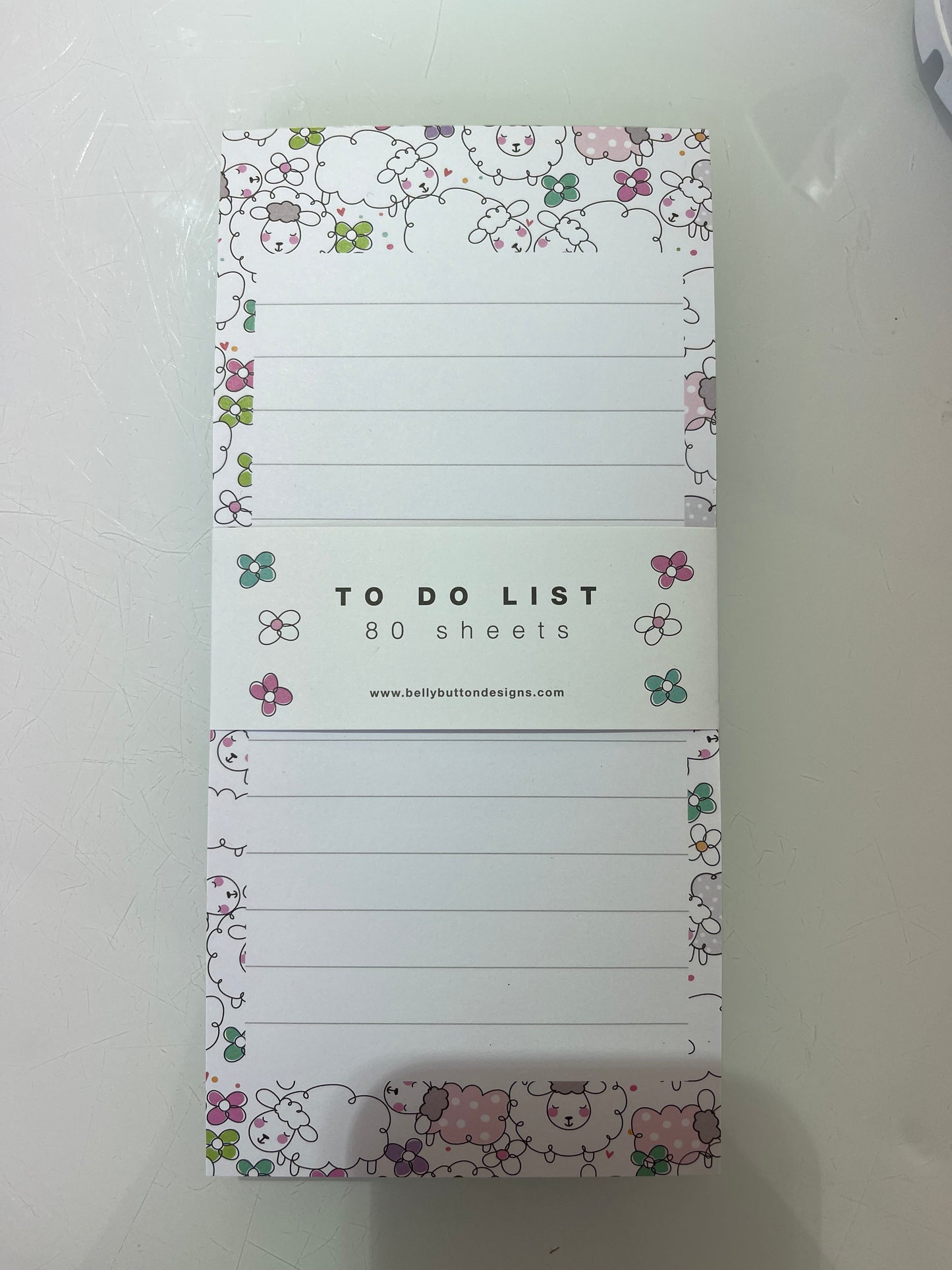 Belly Button Designs Magnetic To Do List Sheep
