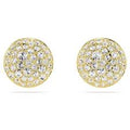 Swarovski Sublima Stud Earrings Gold
