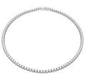 Swarovski White Matrix Tennis Necklace Medium