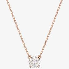Swarovski Constella Rose Gold Necklace