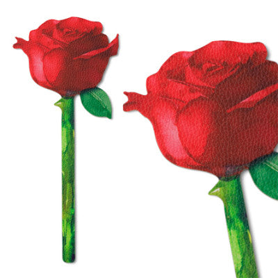 If Cardboard Creations Flower Bookmark Painted Rose