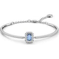 Swarovski Millenia Bangle Octagon Cut Pavé Blue Rhodium Plated