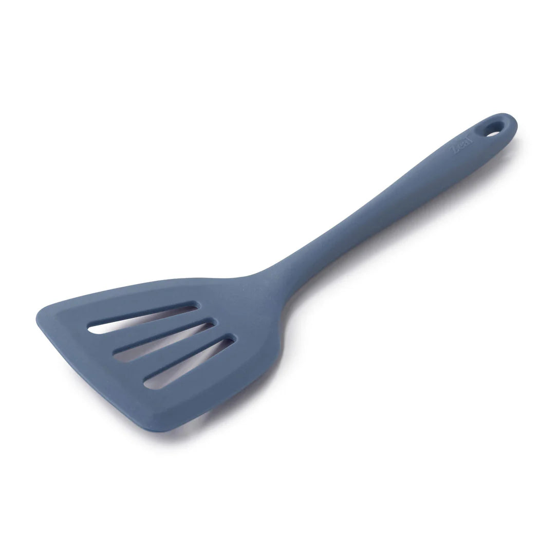 Zeal Silicone Flexible Slotted Turner, 30cm Provence Blue