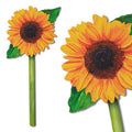 If Cardboard Creations Flower Bookmark Painted Sunflower