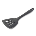 Zeal Silicone Flexible Slotted Turner, 30cm Dark Grey