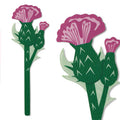 If Cardboard Creations Flower Bookmark Painted Thistle