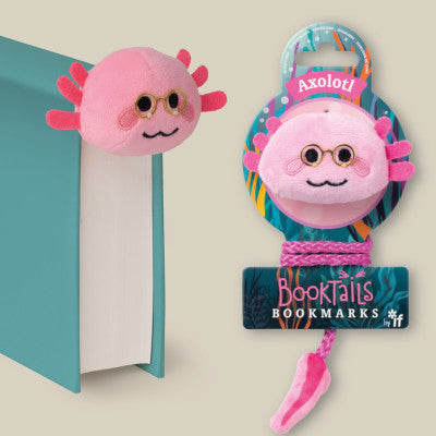 If Cardboard Creations Book Tails Bookmark Axoloti