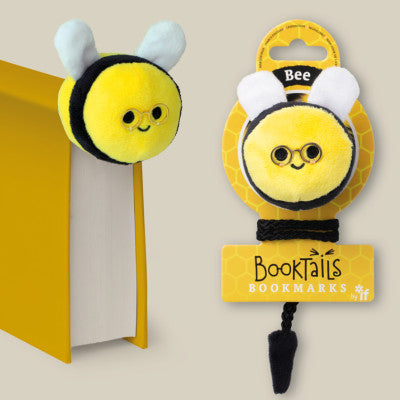 If Cardboard Creations Book Tails Bookmark Bee
